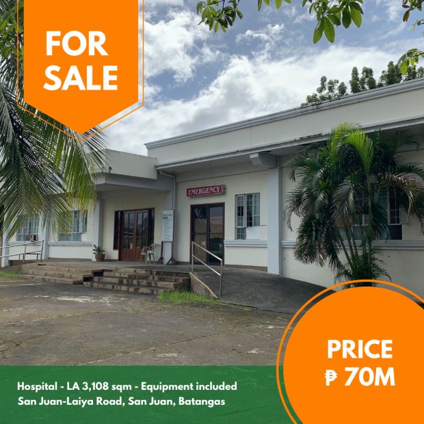 Hospital For Sale In Barangay Mabalanoy San Juan Batangas