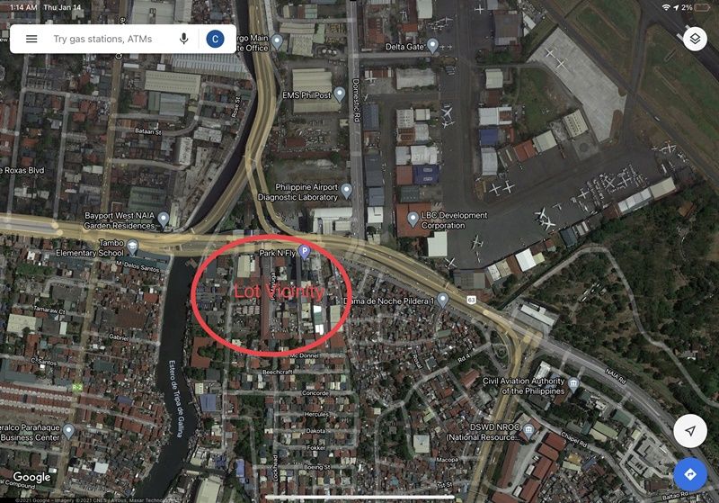 For Sale 2,000sqm Industrial Vacant Lot Tambo Parañaque near NAIA