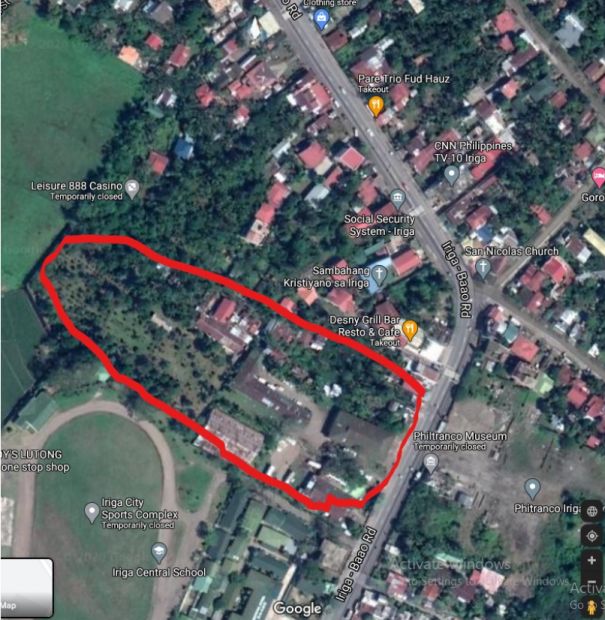 Lot in Iriga