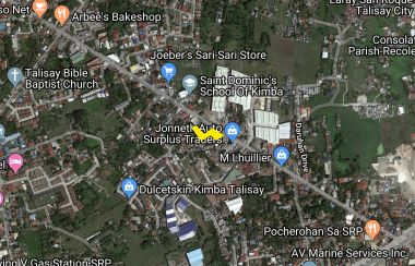 Kimba Talisay City Cebu Map 40 Meters Frontage Comml. Lot Talisay City, Cebu
