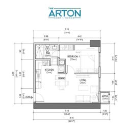 For Sale: One Bedroom, The Arton By Rockwell