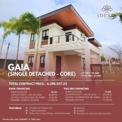Single Detached House with 3BR For Sale in Idesia Lipa, Batangas