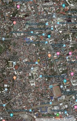 Sambag 1 Cebu City Map Urgello Street 585 Square Meters Cebu City