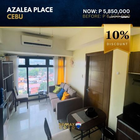 For Sale: Fully furnished 2 Bedroom Condo in Azalea Place, Cebu