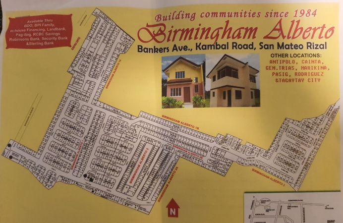 Residential Lot at Birmingham Alberto, San Mateo, Rizal