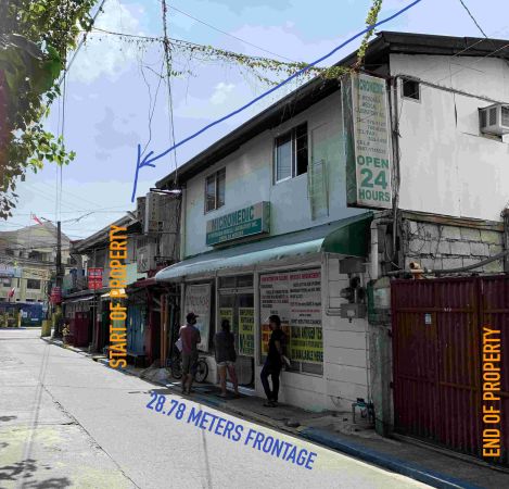 Residential / Commercial lot with old house for sale in Mandaluyong City