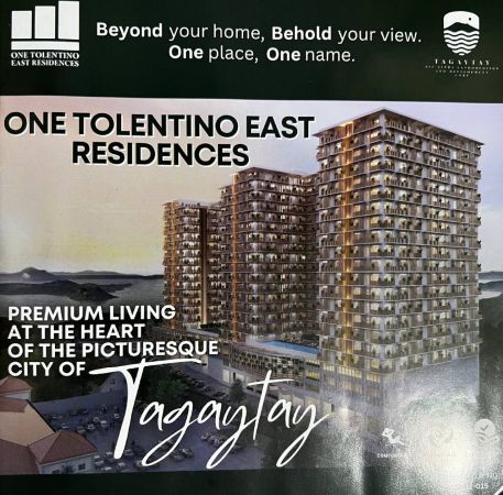 Pre-Selling One Bedroom Unit for sale Tagaytay - One Tolentino East Residences
