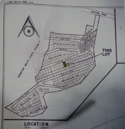 Lot For Sale in Monte Vista, Tagaytay City