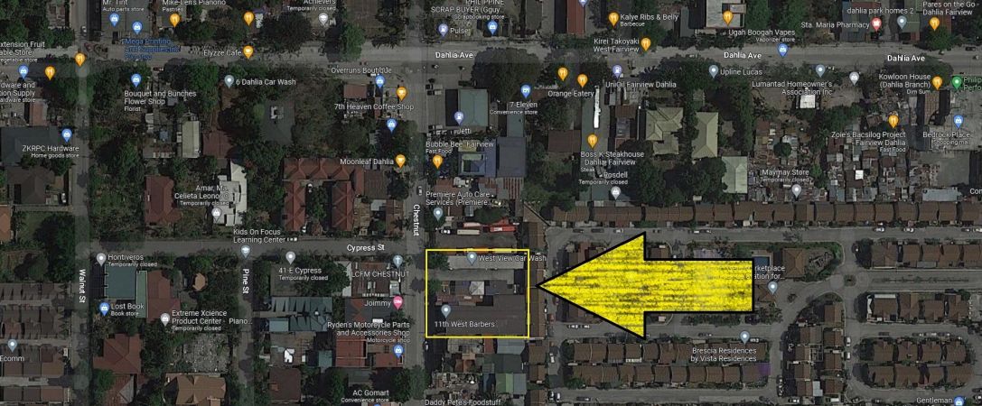 Prime Commercial Lot 723sqm for Rent, High-Traffic Location with Parking Space