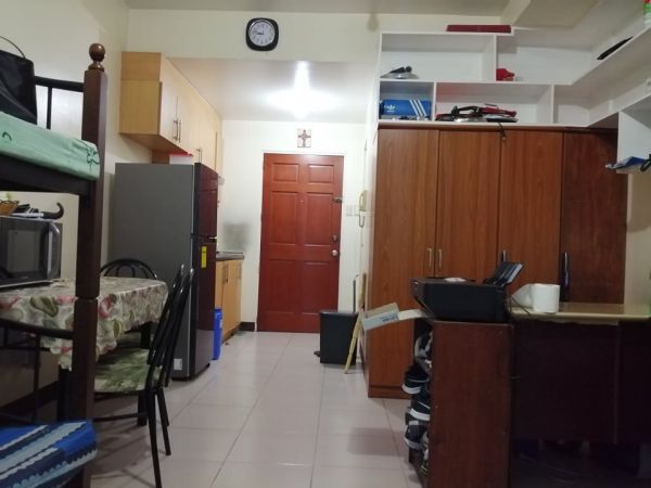 Fully-furnished Studio Unit Near Ateneo and University of the Philippines (UP)