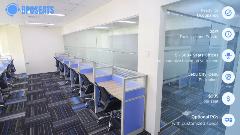 IT hardware and software support outsourcing in Cebu for business | Office Space for Lease, Ayala Center Cebu Tower