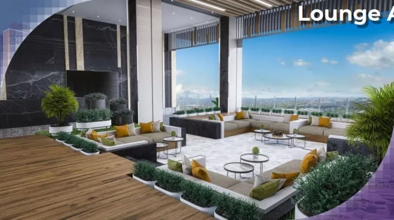 1 Bedroom with balcony 41 sqm For Sale at SYNC Tower along C5 Road, Pasig City