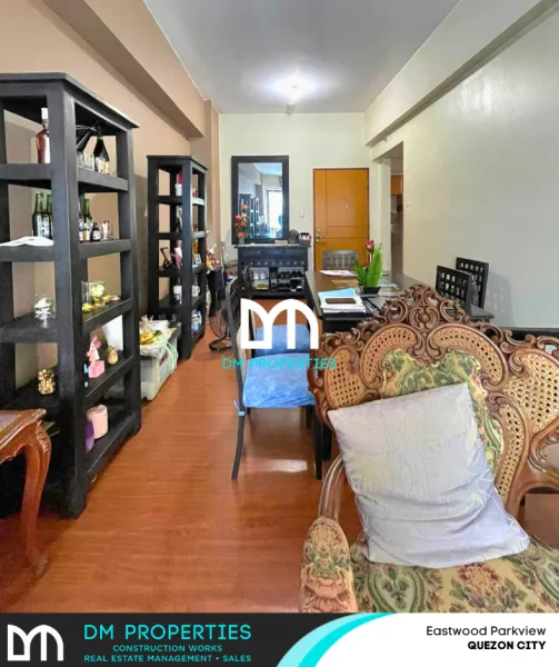 For Sale: 2-Bedroom Condo Unit at Eastwood Parkview, Quezon City