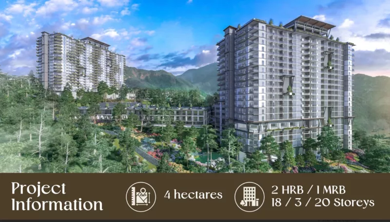 CONDOTEL 1 Bedroom Preselling units in Moncello Crest, Tuba, Benguet
