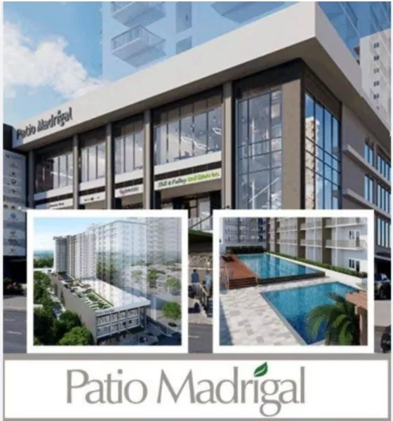 PRE-SELLING STUDIO WITH BALCONY IN PATIO MADRIGAL AT ROXAS BOULEVARD