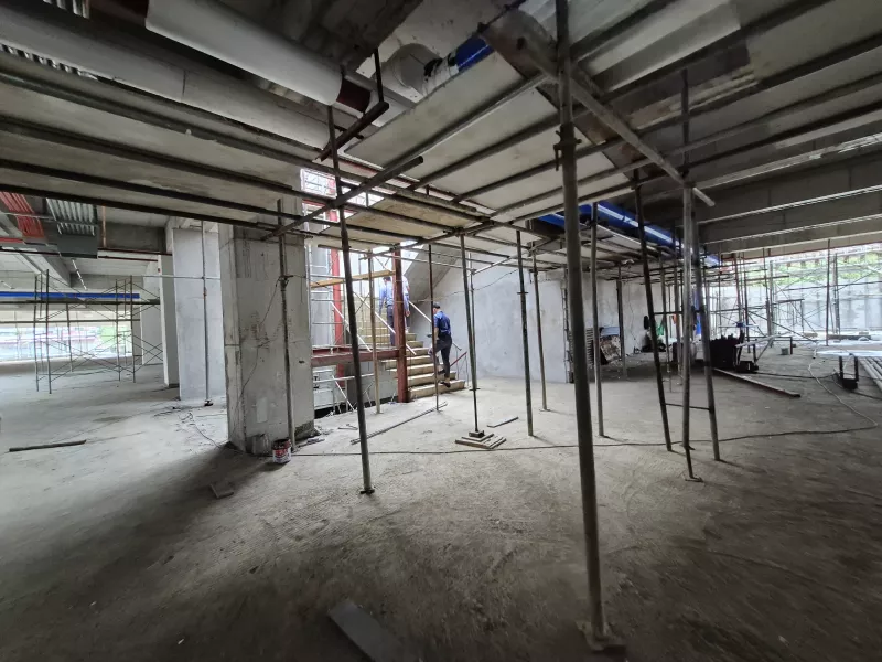 Soon to rise mall now up for lease in Camarin, Caloocan great for your business!