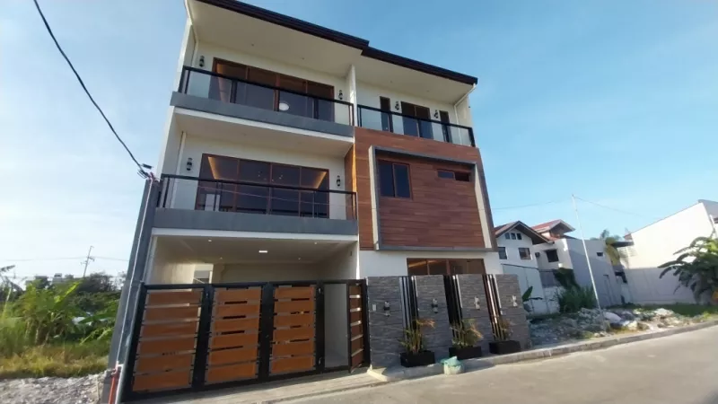 For Sale Modern Design Three (3) Storey Single Attached House and Lot in Greenwo