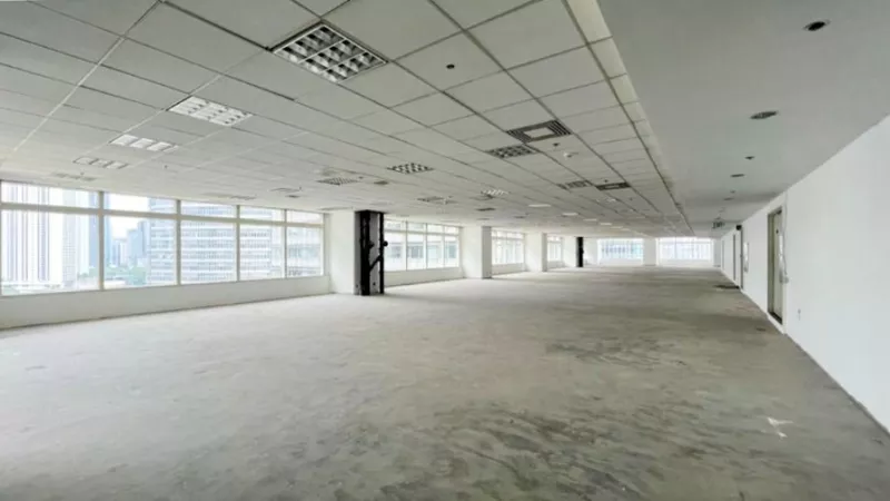 For Rent: 1,638.27 sqm Warm Shell Office Space in Ayala Avenue, Makati City