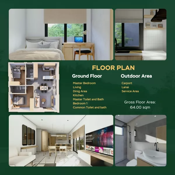 LAUREN at FERNWOOD Periveo BUNGALOW-SINGLE DETACHED For Sale in Lipa Batangas