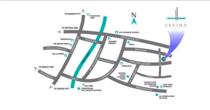 For Sale DMCI Homes 2 Bedroom Condo Levina Place Brgy. Rosario Pasig City