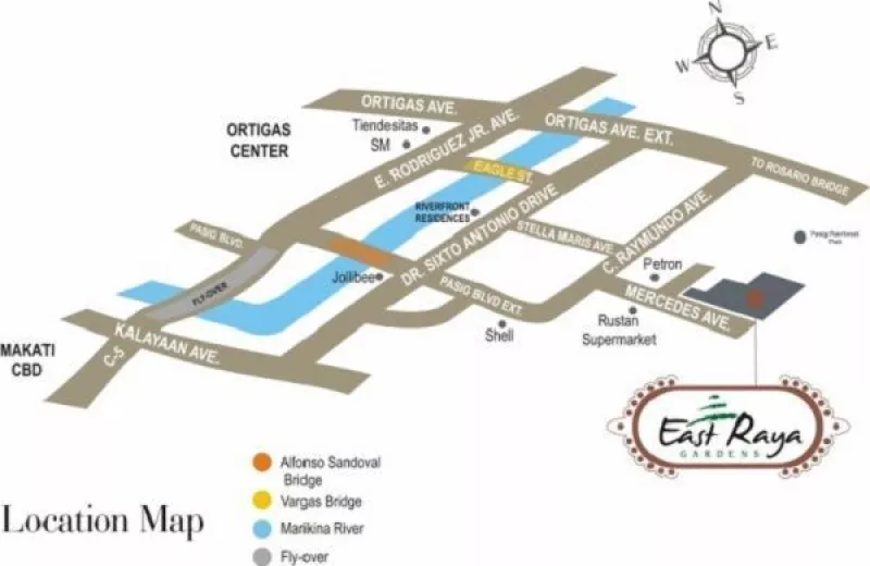 2 Bedroom Condo For Sale East Raya Garden Residences Mercedez Ave. Pasig