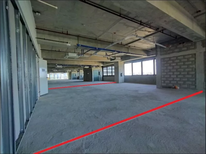 The Glaston Tower 88.88 sqm office bare unit with 1 parking P50k only! for rent