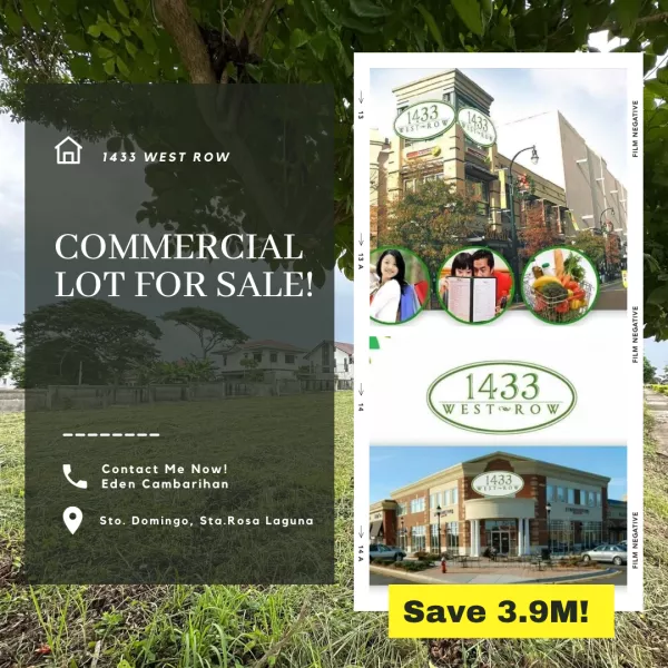 New Commercial Lot For Sale in Sonoma Rent to Own in Laguna nr Nuvali, Tagaytay