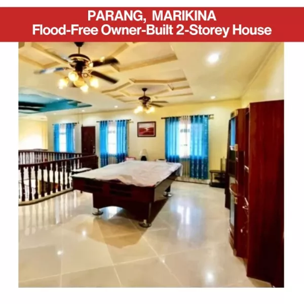PARANG, MARIKINA Flood-Free Owner-built 2 Storey House