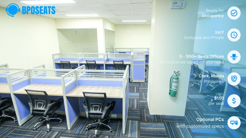Professional Office Space w/ Flexible Terms for Rent in Angeles City, Pampanga at Marquee Mall | 2nd floor