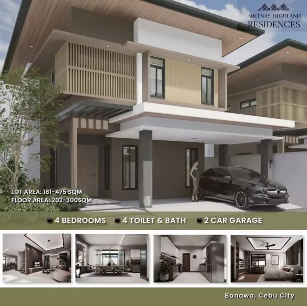 4 Bedroom Modern Home For Sale in Banawa, Guadalupe, Cebu City, Philippines