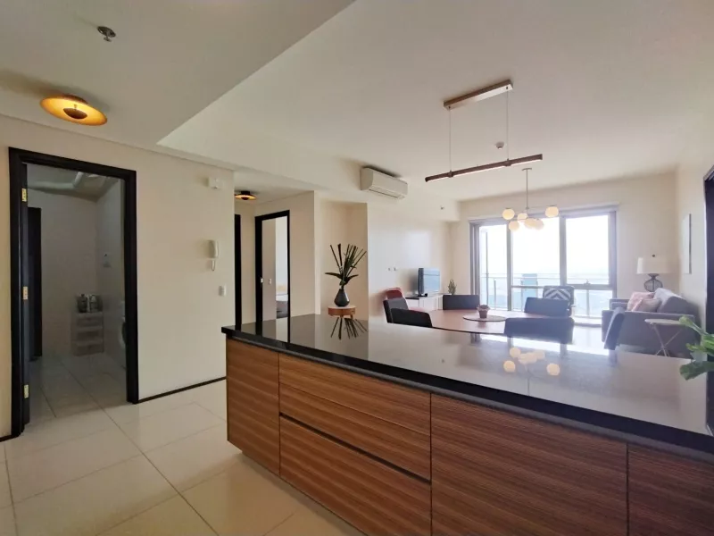 The Viridian at Greenhills, 130 sqm, 2 bedroom furnished with balcony, 1 parking