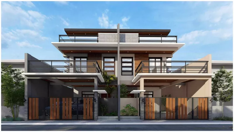 PRE-SELLING MARVELOUS MODERN DESIGN 3 STOREY DUPLEX HOUSE FOR SALE IN LAS PIÑAS
