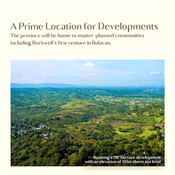 250 sqm. Prime Lots for Sale in Rockwell Bulacan at San Jose, Bulacan