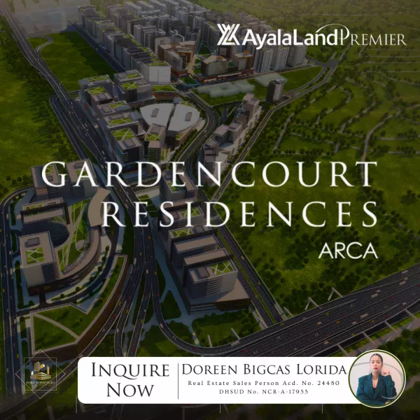 For Sale|Gardencourt Residences Arca South - Narra Tower 1 Bedroom Parklane 69 sqm