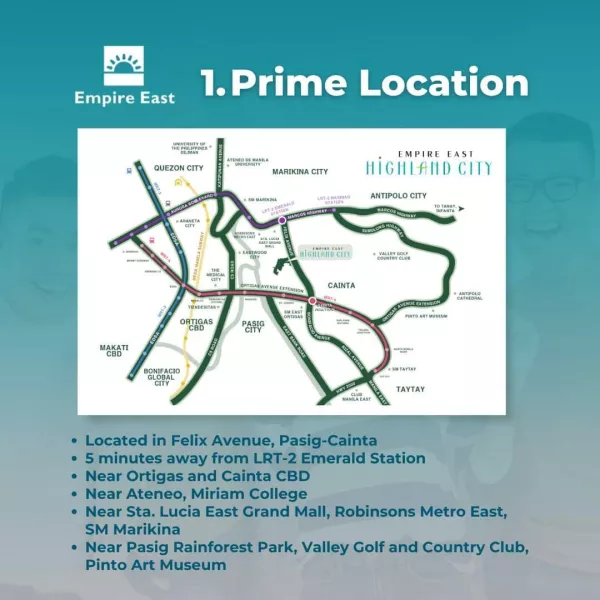 Pre selling condo unit for Sale 2 bedroom No down payment in Pasig Cainta