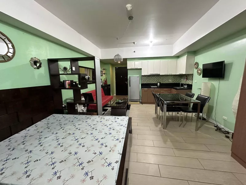 For rent furnished studio unit in Venice mckinley hill