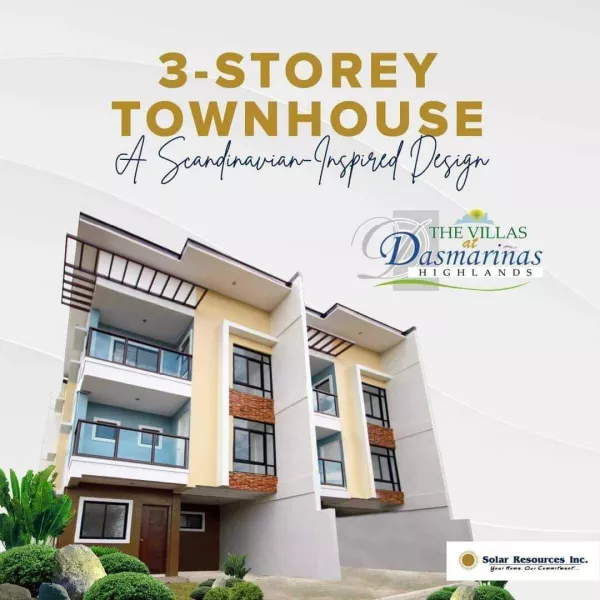 4 Storey Townhouse in The Villas at Dasmarinas Highlands