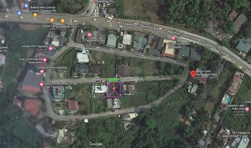 450(-+)SQM LOT IN TAGAYTAY PERFECT VIEW OF TAAL LAKE