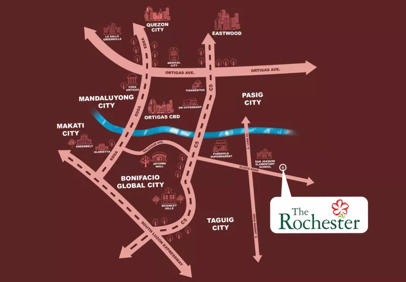 Rent to Own 2 BR in Elizco Rd., San Joaquin, Pasig City (RFO/Pre-Selling)