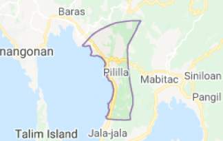 Map Of Pililla Rizal Agricultural Lot For Sale - Pililia, Rizal